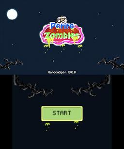 Petite Zombies Title Screen